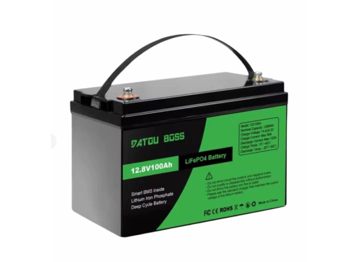 Акумулятор LiFePO4 100Ah 12V BMS (літій-залізо-фосфатний) DatouBoss Тривалий термін експлуатації: 4000+ циклів 