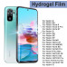 Гідрогель плівка Xiaomi Redmi Note 8\7\8 Pro\8T\8A Xiaomi Mi 10 Xiaomi Mi 8 SE Redmi Note 4 Redmi Note 5