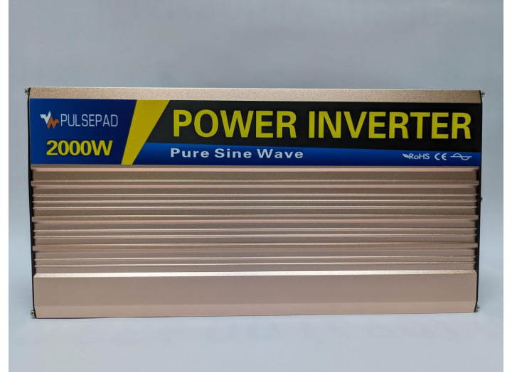 Інвертор TTN 2000W DC-AC, чиста синусоїда, 4000W пікова, 1 USB, джерело безперебійного живлення Інвертор TTN 2000W DC-AC, чиста синусоїда, 4000W пікова, 1 USB, джерело безперебійного живлення