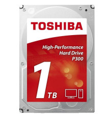 Жорсткий диск (HDD) 1TB Toshiba P300 1TB 64MB 7200RPM 3.5" SATA III для настільних комп'ютерів