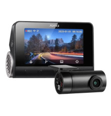 Автомобільний відеореєстратор 70mai A810 4K Ultra HD, двоканальний з GPS, ADAS, HDR, кут огляду 150°, підтримка LTE 4G