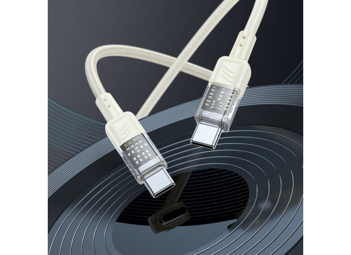 Кабель HOCO X37 Type-C/Type-C 60W (1m)