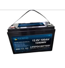 Акумуляторна батарея для ДБЖ Pulsepad 12V 100AH LiFePO4 BATTERY 