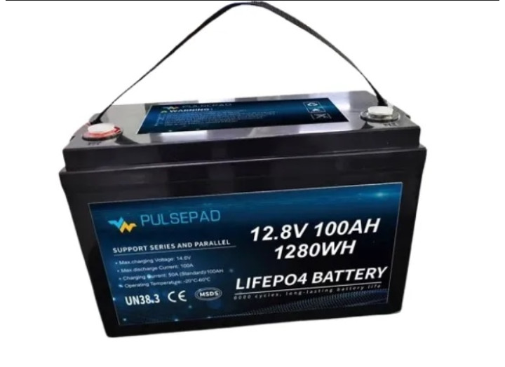 Акумуляторна батарея для ДБЖ Pulsepad 12V 100AH LiFePO4 BATTERY 