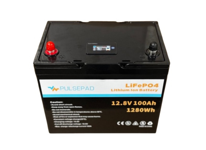 Акумулятор LiFePO4 12.8В 100А·год з BMS100