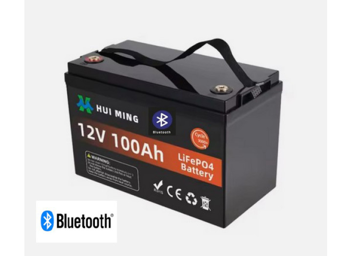 Акумулятор LiFePO4 12V 100Ah (1280Wh) з BMS та Bluetooth для ДБЖ Акумулятор LiFePO4 12V 100Ah (1280Wh) з BMS та Bluetooth для ДБЖ