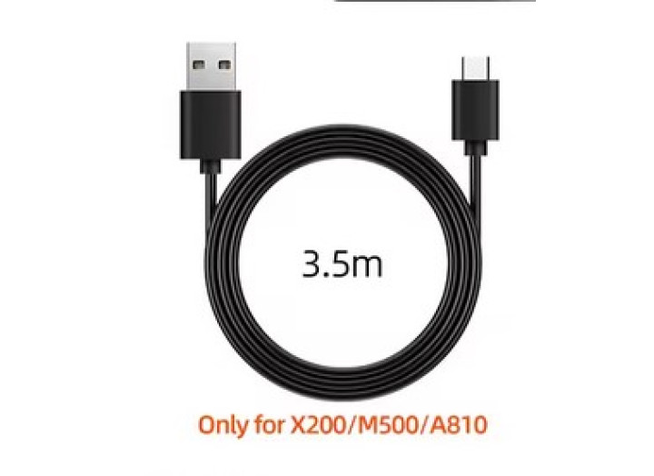 Оригінальний кабель для відеореєстратора USB-кабель для зарядки 70mai Type-C для 70mai Omni X800/X200/A810/M310/A510/