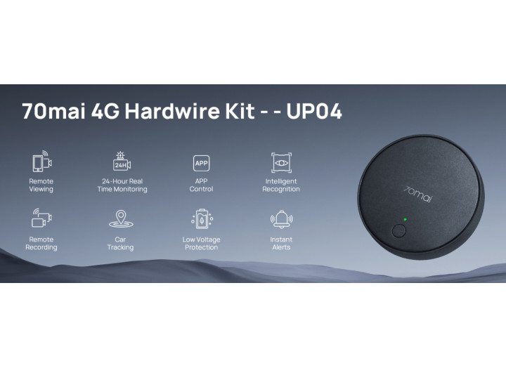 Кабель паркування 70mai Hardwire Kit UP04 з модулем 4G для X200 / A810/A510 Кабель паркування 70mai Hardwire Kit UP04 з модулем 4G для X200 / A810/A510