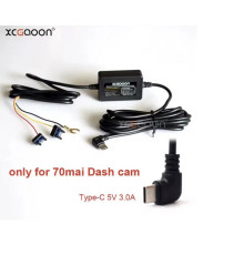 Кабель живлення Hardwire Kit Type-C для відеореєстратора 70mai з режимом паркування 12-24В 5В 3A(Midrive UP03)