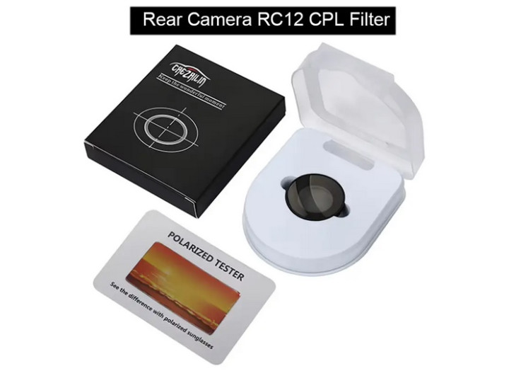 Поляризаційний CPL фільтр скло CPL Фильтр для 70mai Rear Cam RC11\RC12 Поляризаційний CPL фільтр скло CPL Фильтр для 70mai Rear Cam RC11\RC12