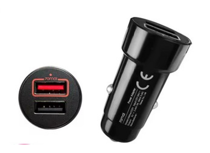 Подвійний USB-порт для автомобільної зарядки 70mai, адаптер для автомобільного відеореєстратора 70MAI, A500S, A510, A200, A800S, A810, M300, D07, S500 Midrive CC01 QC 3.0 Подвійний USB-порт для автомобільної зарядки 70mai, адаптер для автомобільного відеореєстратора 70MAI, A500S, A510, A200, A800S, A810, M300, D07, S500 Midrive CC01 QC 3.0