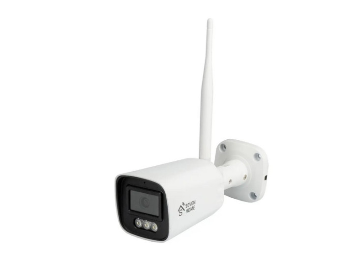 Розумна Wi-Fi IP-відеокамера 4 Мп SEVEN HOME С-7024 з подвійним підсвічуванням 