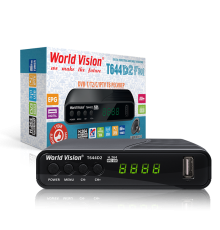 Цифровий тюнер World Vision T644D2 FM — Т2 приставка з FM-радіо