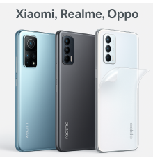 Броньована гідрогелева плівка на задню кришку смартфона – Realme 