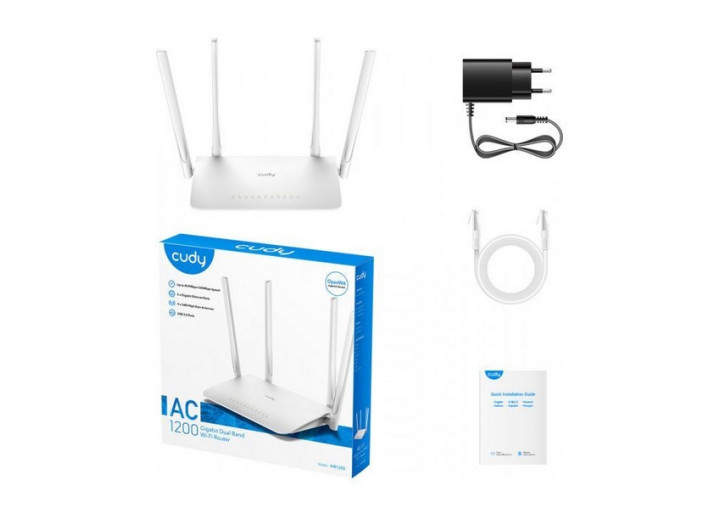 Маршрутизатор Cudy WR1300 WiFi5 / AC1200 / 1 Гбіт/с
