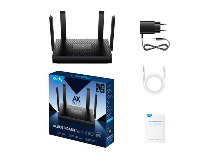 Маршрутизатор Cudy WR3000  WiFi6 / AX3000 / 1Гбіт/с