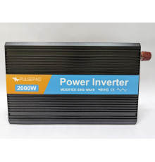  Інвертор TTN MSW-2000 12V 2000W MODIFIED SINE WAVE DC-AC, джерело безперебійного  живлення 