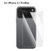 Гідрогелева плівка на екран Броньована iPhone 17 / 17 Pro / 17 Pro Max / 17 Air протиударна + задня кришка, повне покриття  