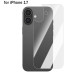 Гідрогелева плівка на екран Броньована iPhone 17 / 17 Pro / 17 Pro Max / 17 Air протиударна + задня кришка, повне покриття  