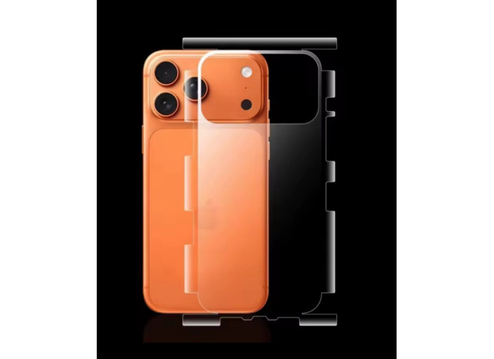 Гідрогелева плівка на корпус iPhone 17 Pro прозора або матова, протиударна Гідрогелева плівка на корпус iPhone 17 Pro прозора або матова, протиударна