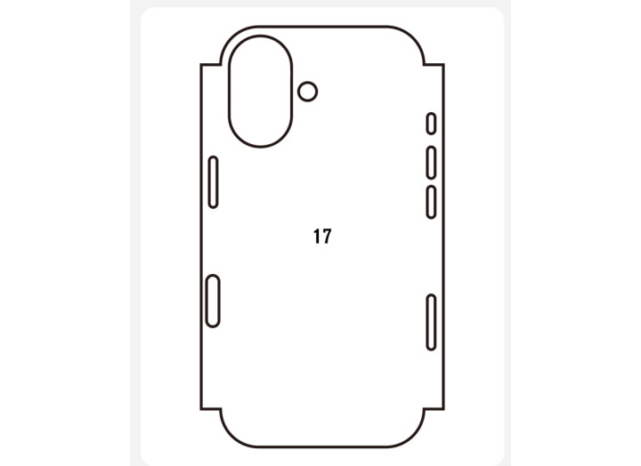 Гідрогелева плівка на корпус iPhone 17 прозора або матова, протиударна Гідрогелева плівка на корпус iPhone 17 прозора або матова, протиударна