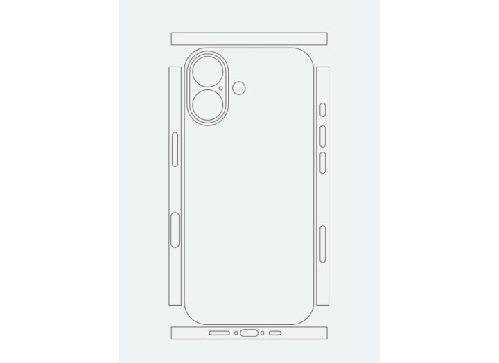Гідрогелева плівка на корпус iPhone 17    прозора або матова, протиударна