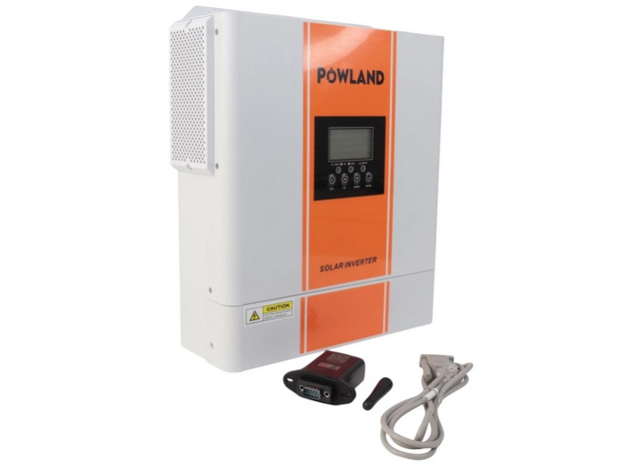 Комплект резервного живлення Powland ISolar_II_4KW_WiFi_PL з WiFi-модулем акумулятором 200Ач / 24В (гібридний інвертор + батарея)