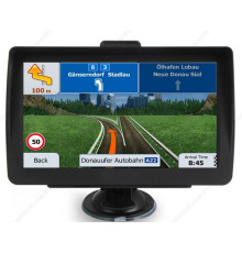 Автомобільний GPS-навігатор 7-дюймовий екран, HD карти Європи, для вантажівок RAM 256MB + ROM 16GB | Яскравий дисплей, точна навігація