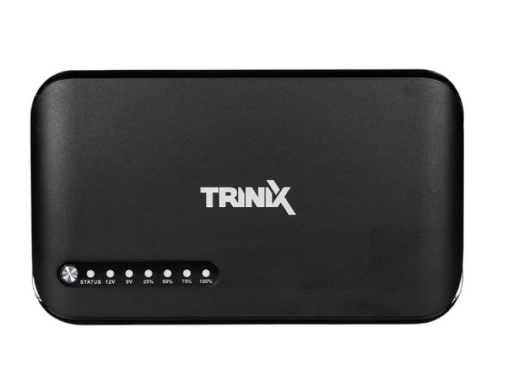 Джерело безперебійного живлення DC UPS Trinix TRX-MUPS-1812 Type-C (20000mAh LiFePo4) 5V/9V/12V/24V/PoE, LiFePo4 4*5Ah