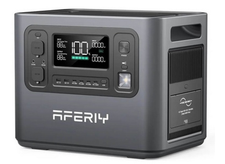 Зарядна станція Aferiy AF-P210, 2400 Вт, 2048 Вт/год (електростанція для дому, UPS, ДБЖ) EU