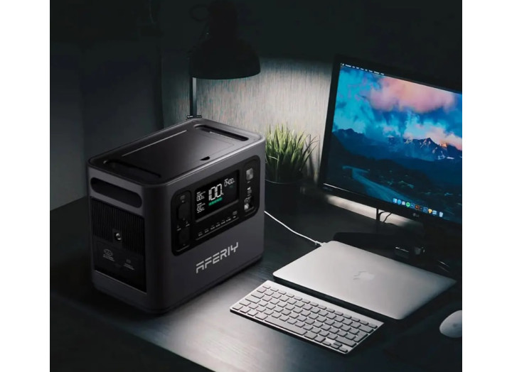 Зарядна станція Aferiy AF-P210, 2400 Вт, 2048 Вт/год (електростанція для дому, UPS, ДБЖ) EU