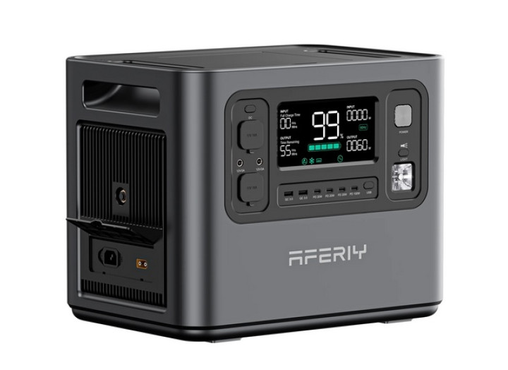 Зарядна станція Aferiy AF-P210, 2400 Вт, 2048 Вт/год (електростанція для дому, UPS, ДБЖ) EU