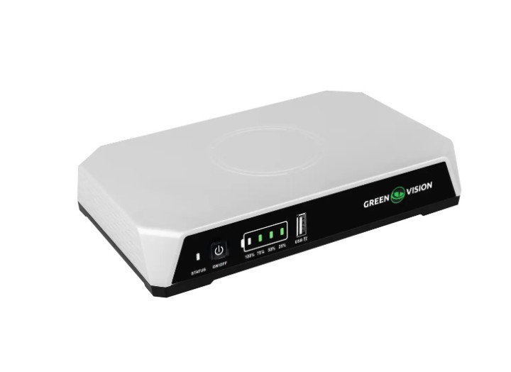 Джерело безперебійного живлення Портативне джерело безперебійного живлення GV-704-UPS-DC20-40W (POE 24/48)