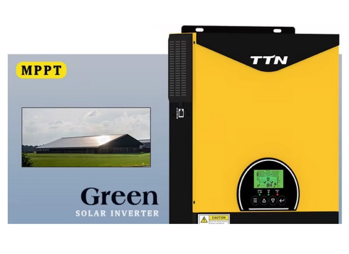 Комплект резервного живлення  TTN PAL3200 3кВт 24В. з WiFi-модулем акумулятором 200Ач / 24В (гібридний інвертор + батарея)