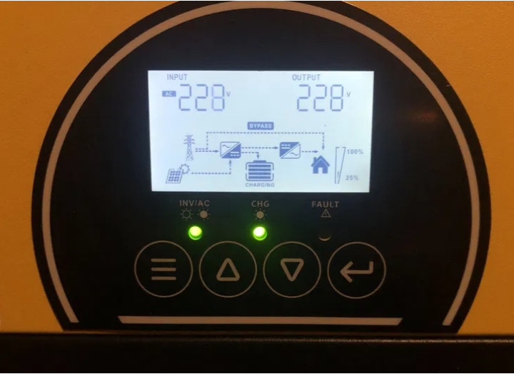 Комплект резервного живлення  TTN PAL3200 3кВт 24В. з WiFi-модулем акумулятором 200Ач / 24В (гібридний інвертор + батарея)