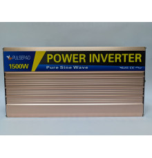 Інвертор 12V 1500Вт Pulsepad PSW-1500 — чиста синусоїда, потужність до 3000Вт
