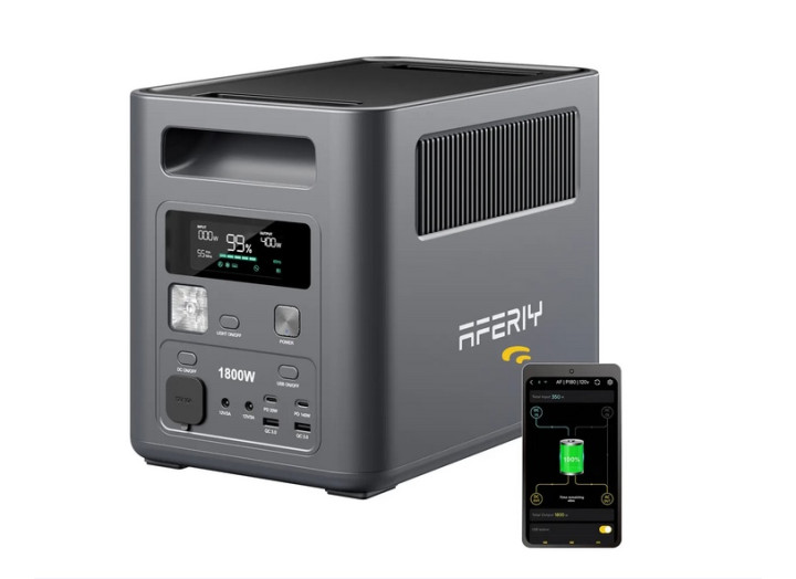 Зарядна станція AFERIY AF-BCP180 (Nomad1800) / 1800 Вт / 1024 Вт⋅год LiFePO4 (BC_715360)