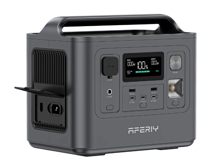 Зарядна станція Aferiy AF-P010, 800 Вт, 512 Вт*год (електростанція для дому, UPS, ДЖБ) EU