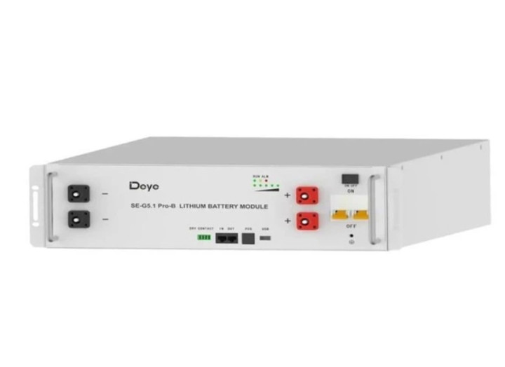 Батарея LiFePo4 Deye SE-G5.1 Pro, 51.2V - 100Ah (SE-G5.1 Pro-B)