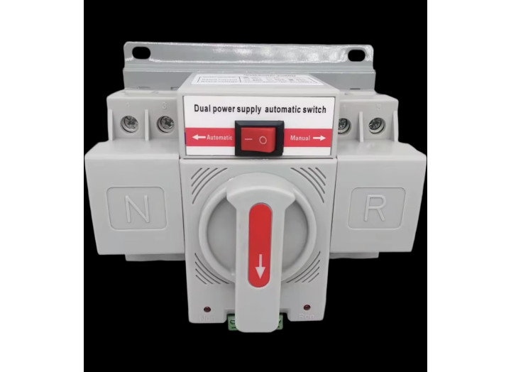 Автомат введення резерву 2P 63А, АВР AVR, автоматичний рубильник, перемикач фаз