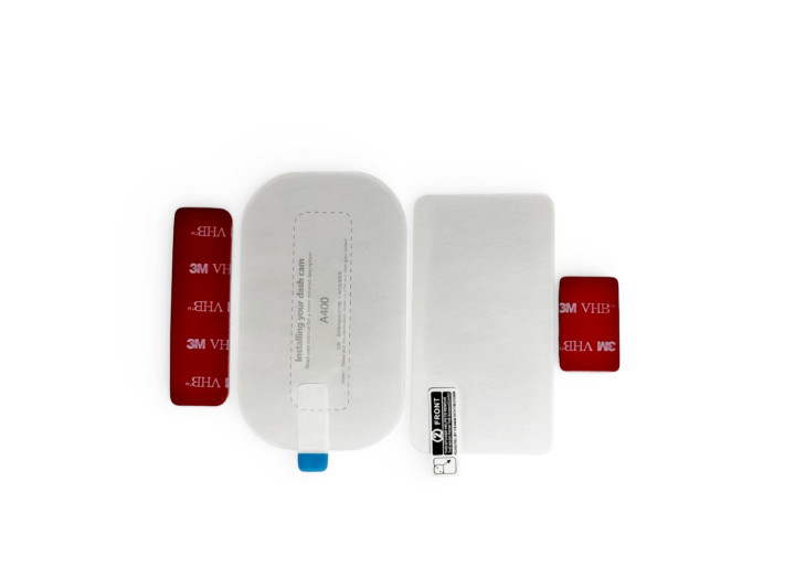 Комплект статична плівка + 3M скотч для відеореєстратора Xiaomi 70mai A400 + задня камера RC11 / RC12 + серветки