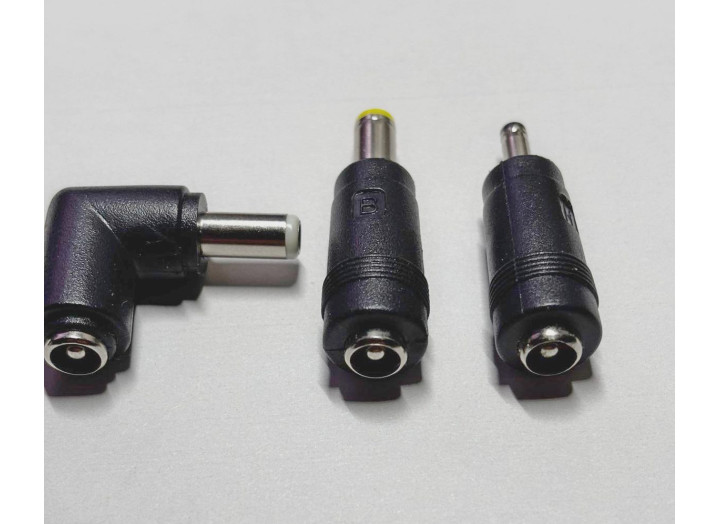 Перехідники для блока живлення та зарядного пристрою (набір 3 шт.)