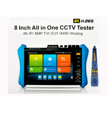 Сервісний монітор-тестер відеоспостереження IPC -9800AHD Pro Full 8MP IP + CVBS HDMI Out / POE, Wi-Fi для налаштування відеокамер