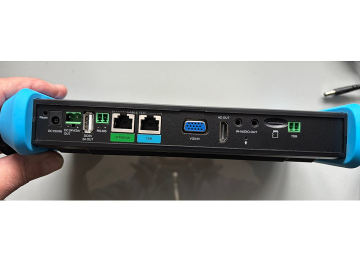 Сервісний монітор-тестер відеоспостереження IPC -9800AHD Pro Full 8MP IP + CVBS HDMI Out / POE, Wi-Fi для налаштування відеокамер