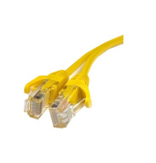 Патч-корд жовтий  0.3м UTP CAT5e