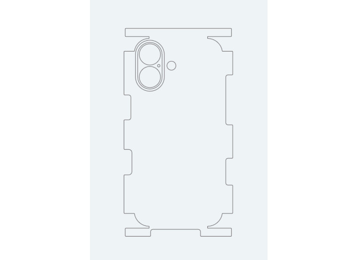 Гідрогелева плівка на корпус iPhone 17 AiR    прозора або матова, протиударна