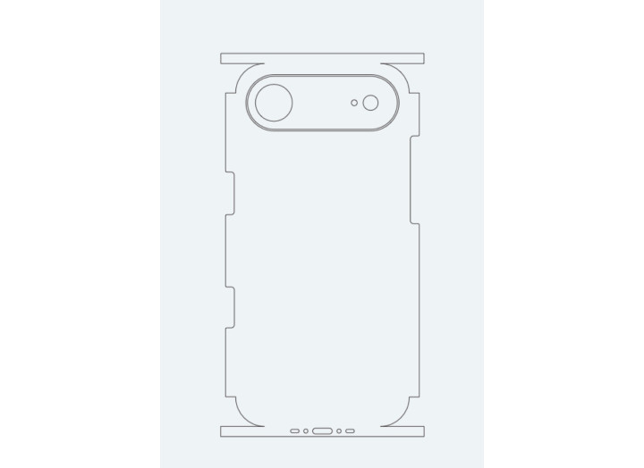 Гідрогелева плівка на корпус iPhone 17 AiR    прозора або матова, протиударна