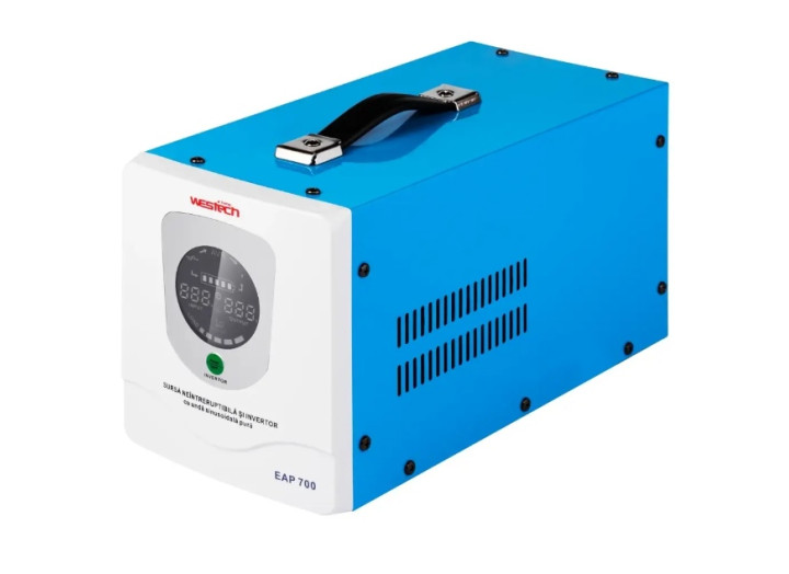 Готовий комплект безперебійного живлення 700W з правильною синусоїдою + LiFePO4 акумулятор 100Ah