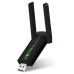 Бездротовий USB WiFi адаптер 650Mb дводіапазонний 2,4 + 5 Ггц, USB 3.0, підтримка Windows, Mac OS, Linux