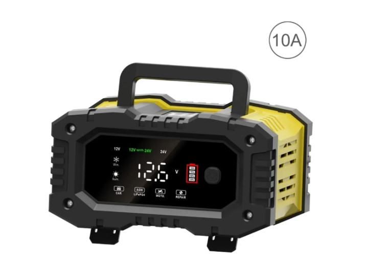 Зарядний пристрій для акумулятора FOXSUR (12V/10A-24V/5A) FPT-100 